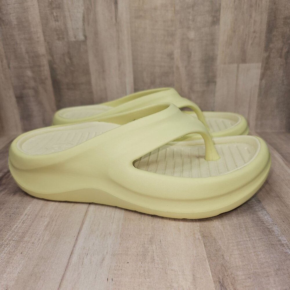 Abeo Womans Size 7 Galaxy Platform Slip On Sandals Shoes - Picture 6 of 11